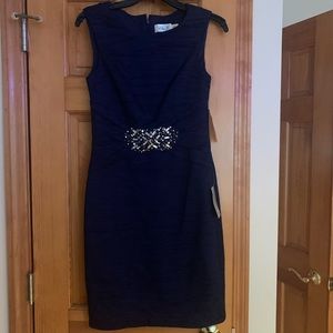 NWT Fitted Blue Formal Dress